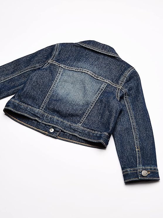 Stylish Baby Girl Denim Jacket: Toddler Outfit Essential - Image 2