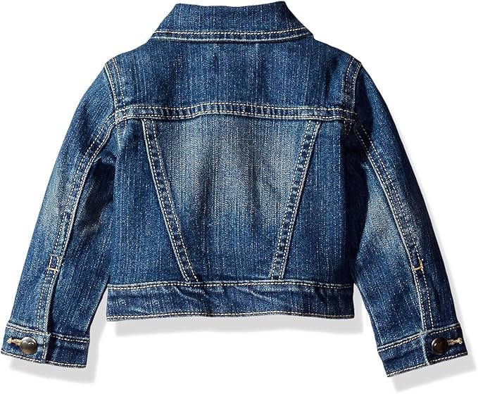 Stylish Baby Girl Denim Jacket: Toddler Outfit Essential - Image 5