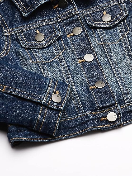 Stylish Baby Girl Denim Jacket: Toddler Outfit Essential - Image 3